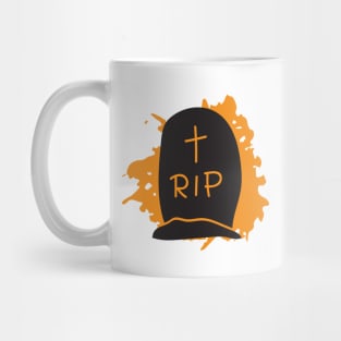 Halloween RIP Tombstone Mug